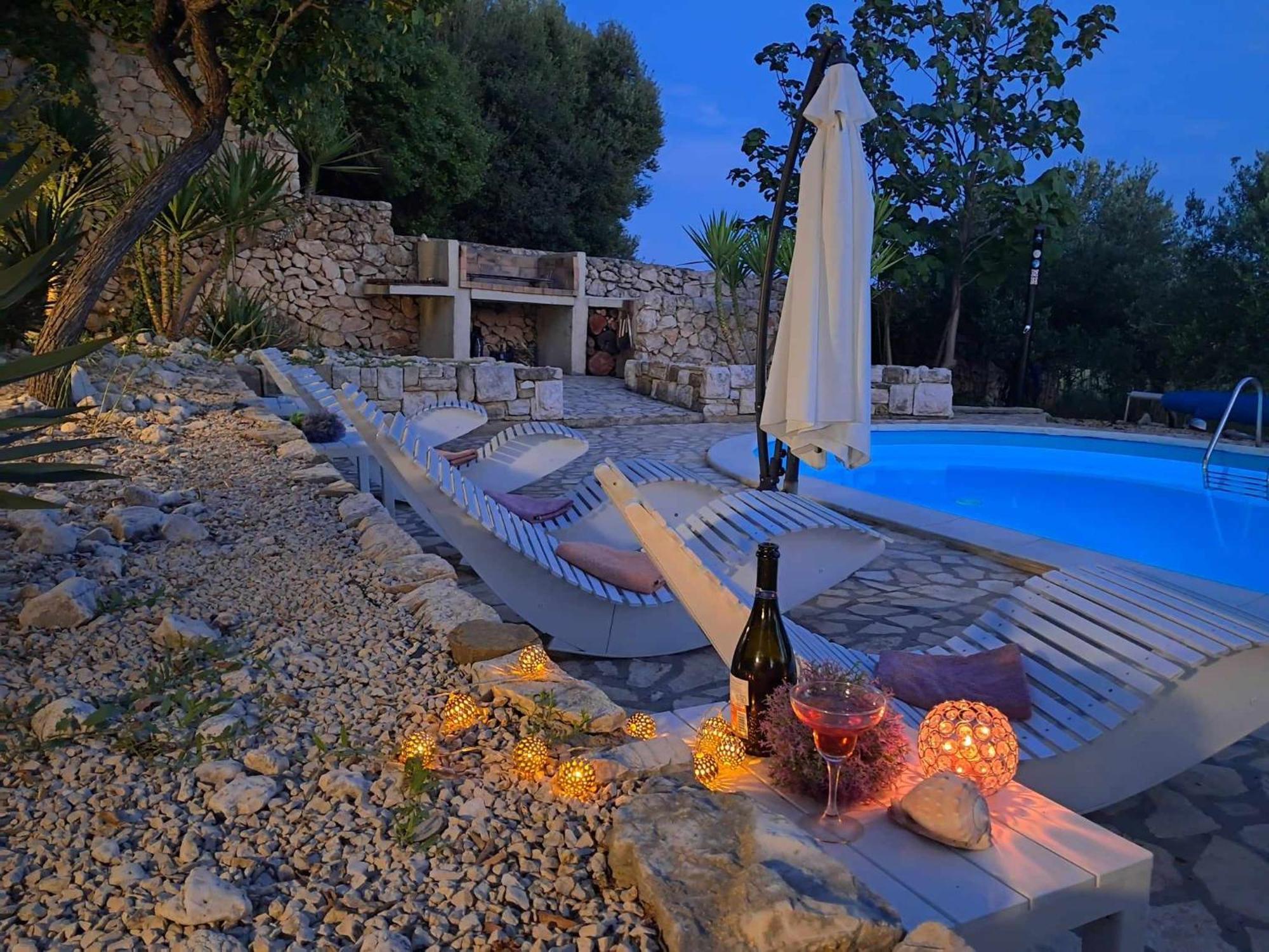 Villa Cesarica Новалья Экстерьер фото