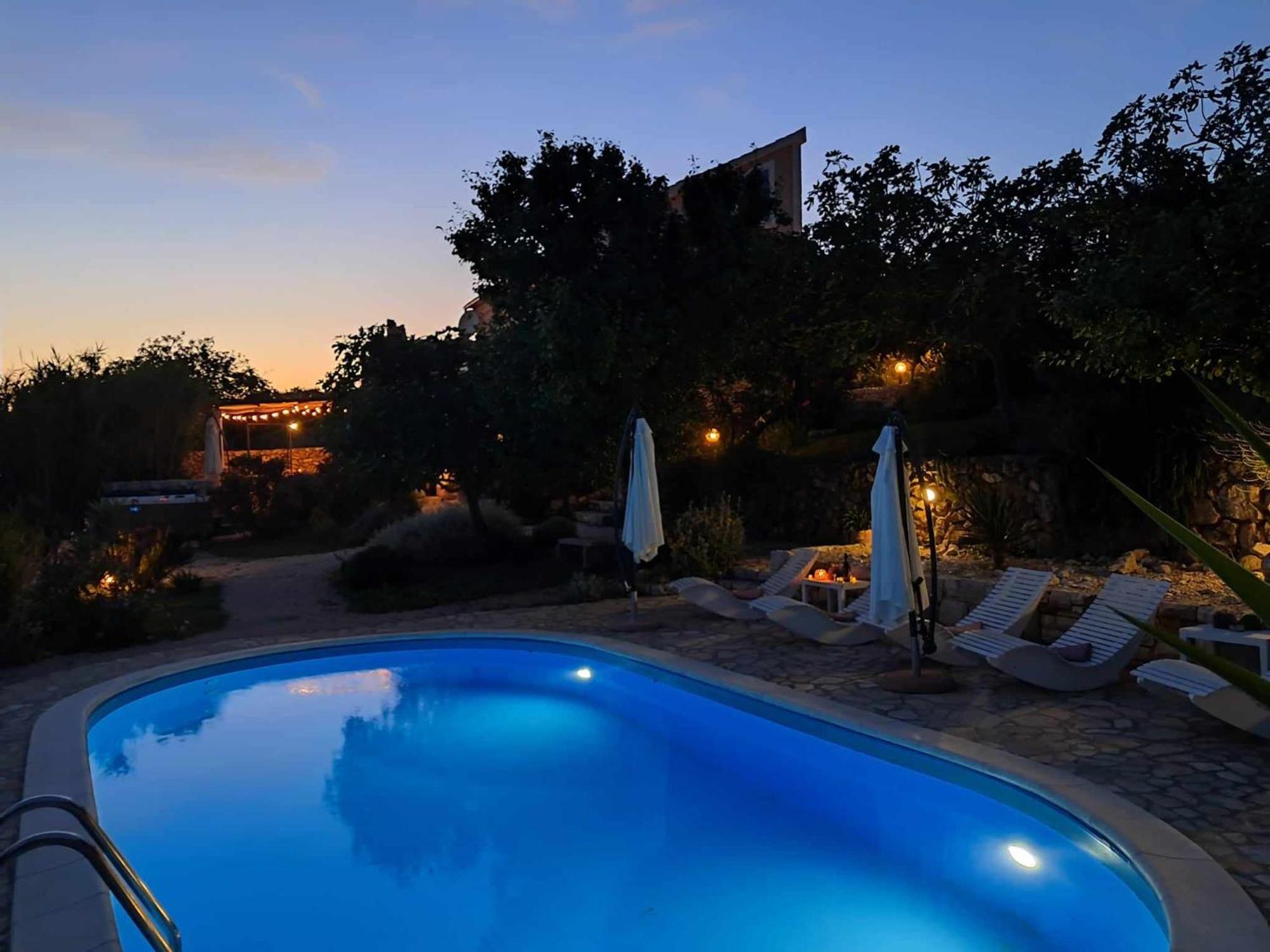Villa Cesarica Новалья Экстерьер фото